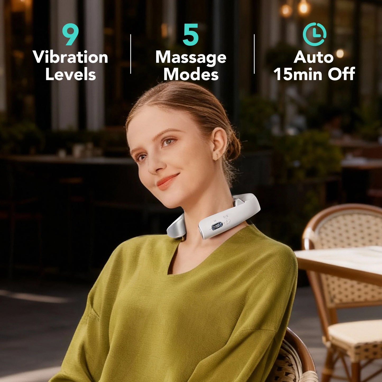 SKG Heated Neck Comfort Massager