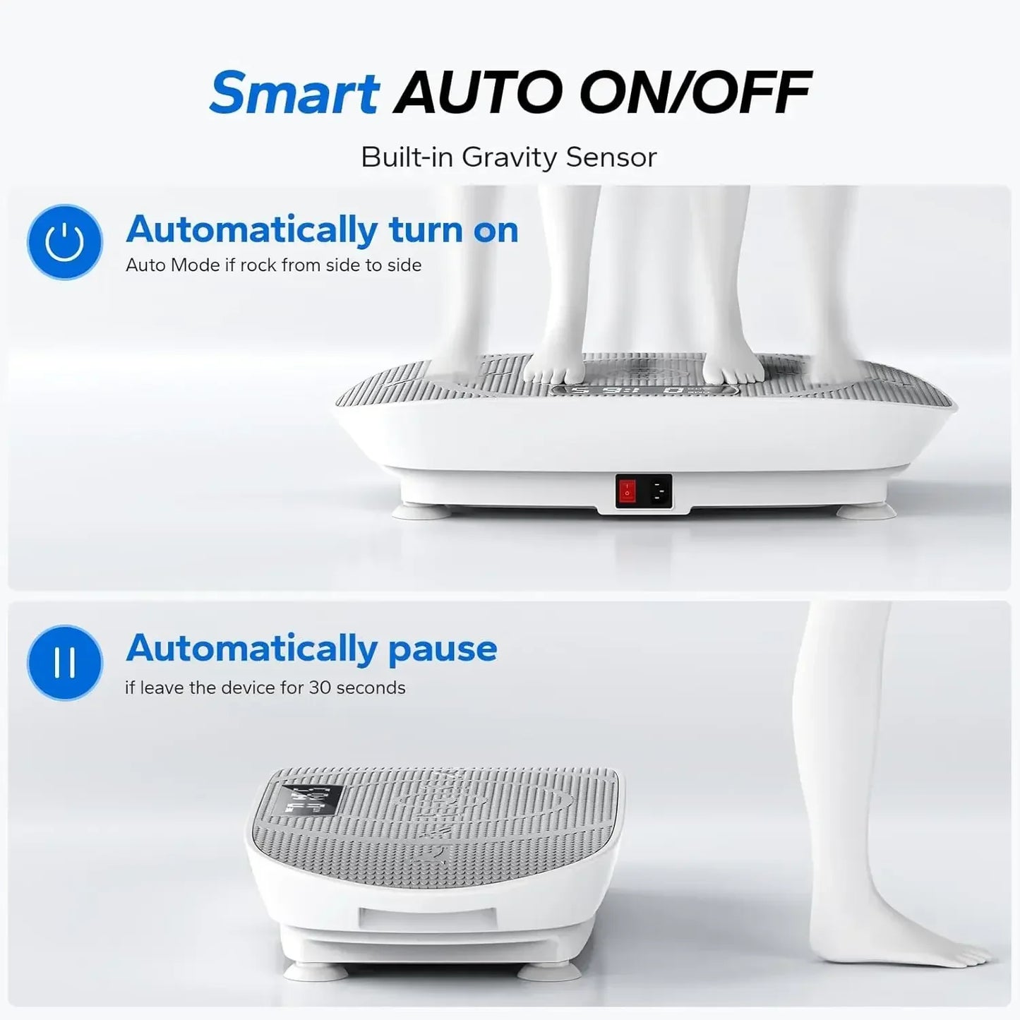 Vibration Plate for Full-Body Workouts at Home | Bluetooth Music