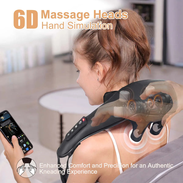 Cordless Shiatsu Massager Pillow