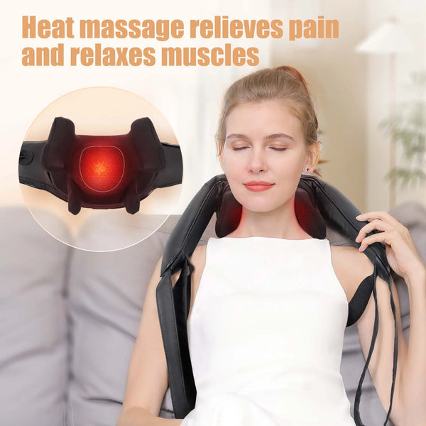 Cordless Shiatsu Massager Pillow
